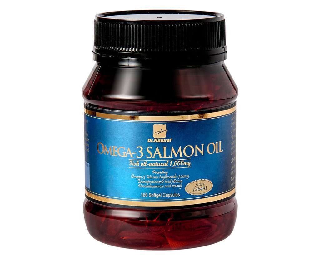 Omega 3 Salmon Oil 180caps 1000mg Maxcare Pharma