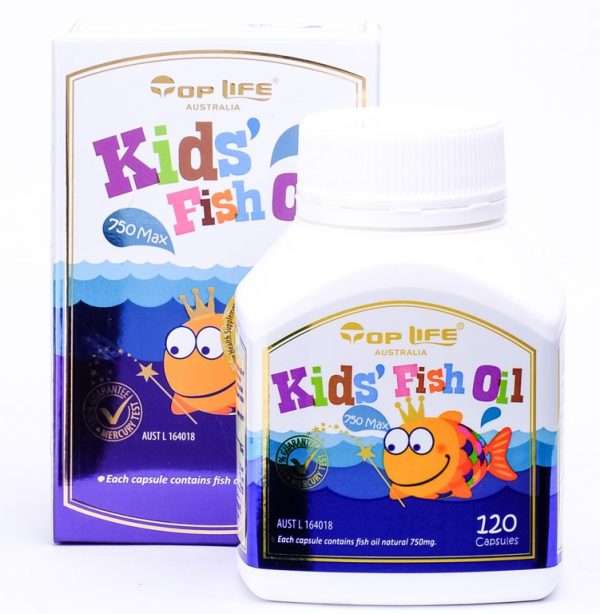 Top Life Kids Fish Oil 750mg