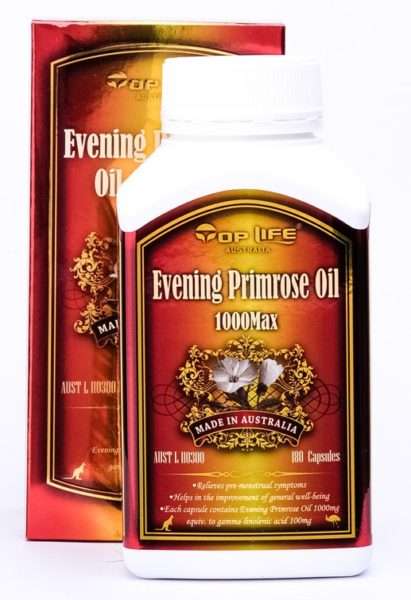 Top Life Evening Primrose Oil 1000mg