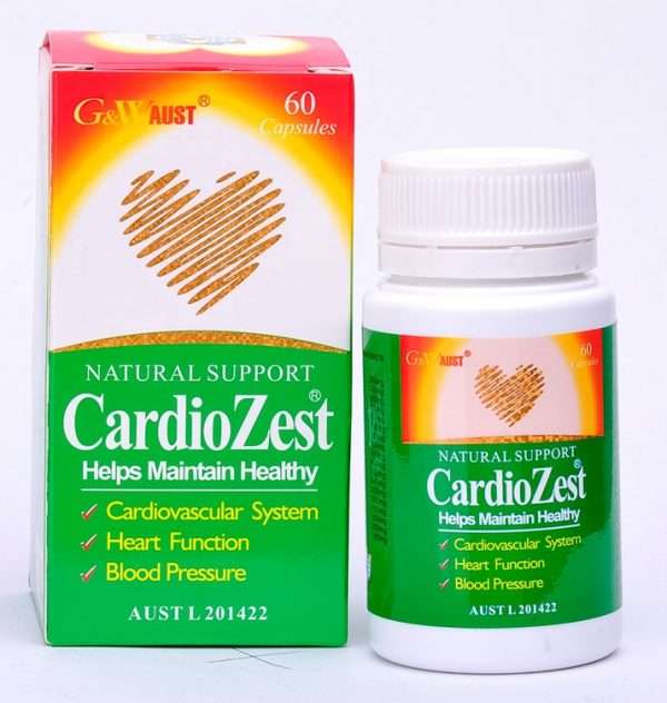 G&W AUST Cardio Zest 60 Caps