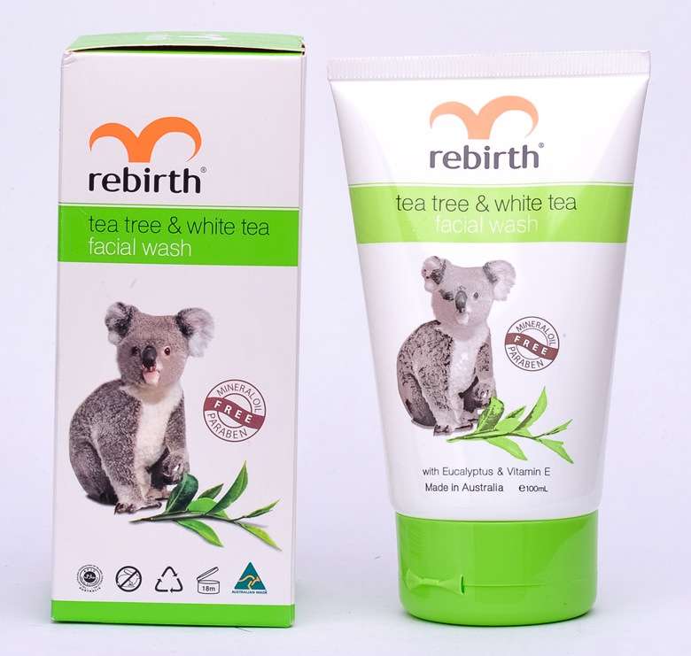 Rebirth Tea Tree &White Tea Facial Wash 100ml