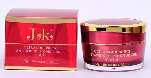 J&K Ultra Nourishing Anti Wrinkle Moisturiser COQ10 50g