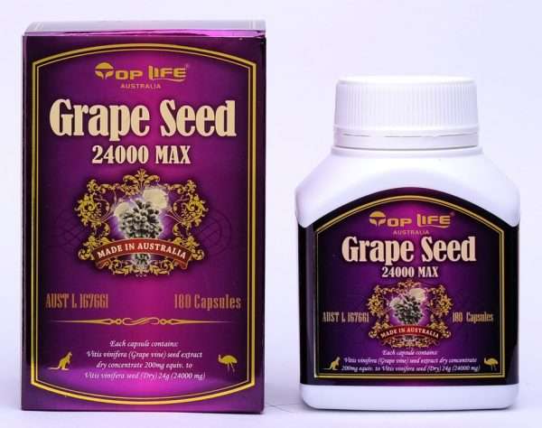 Top Life Grapeseed 24000 Max 180 Caps