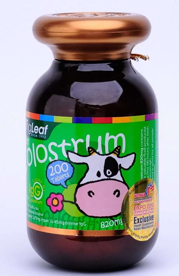 SpringLeaf Kids Colostrum 200 tablets