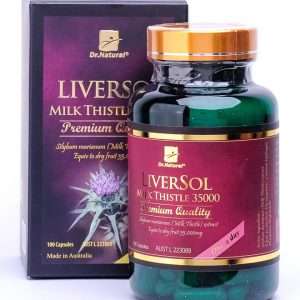 Dr. Natural Liversol Milk Thistle 100 caps