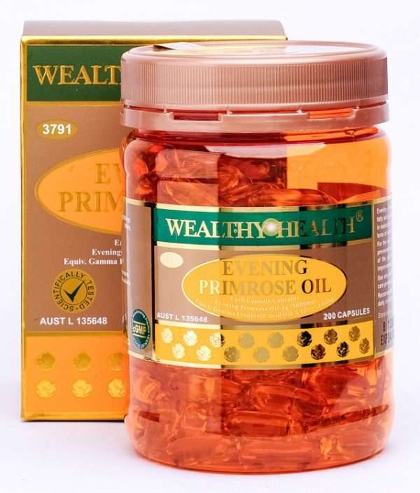 Wealthy Health Evening Primrose Oil 200 Caps