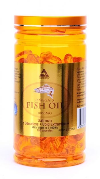 Auslong Omega 3 Fish Oil 1000mg 180 Caps