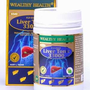 Wealthy Health Liver Tonic 33000 100 Caps