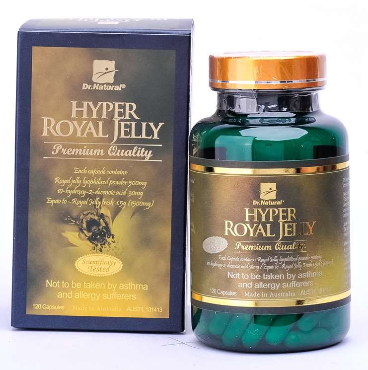 Dr. Natural Hyper Royal Jelly 120 Caps