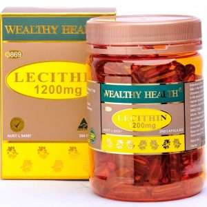 Wealthy Health Lecithin 1200 200 Caps