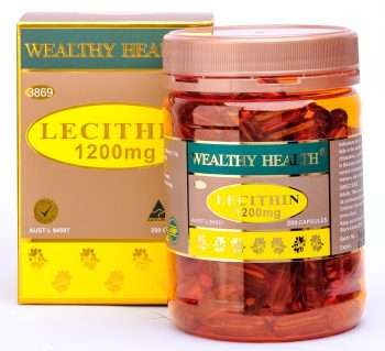 Wealthy Health Lecithin 1200 200 Caps