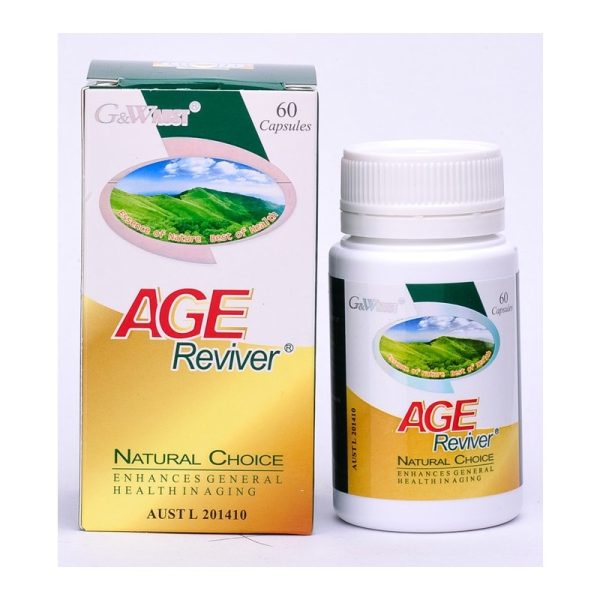 G&W AUST Age Reviver 60 caps