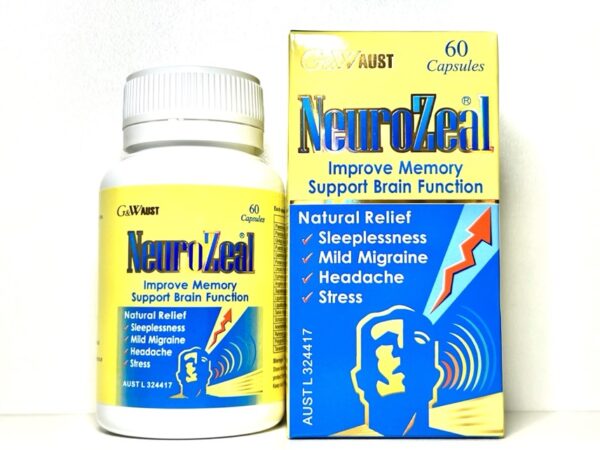 NeuroZeal G&W AUST NeuroZeal 60 Caps - Image 1