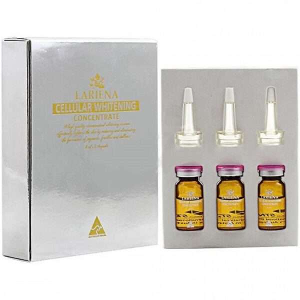 Lariena Cellular Whitening Concentrate 3x8ml Bottles Box