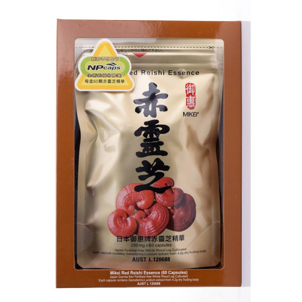 Mikei Red Reishi Essence (60 Capsules)