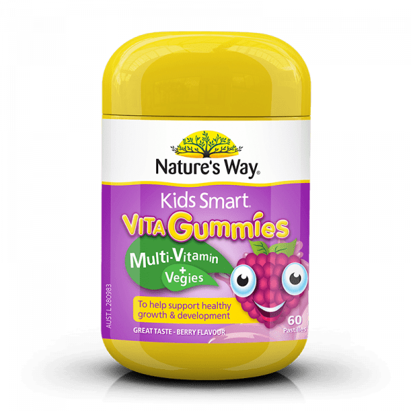 522593-kids-smart-vita-gummies-multi-vitamin- KIDS SMART VITA GUMMIES MULTI-VITAMIN + VEGIES 60S - Image 1