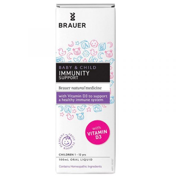 BABY CHILD IMMUNITY SUPPORT WITH VITAMIN D3 100ML