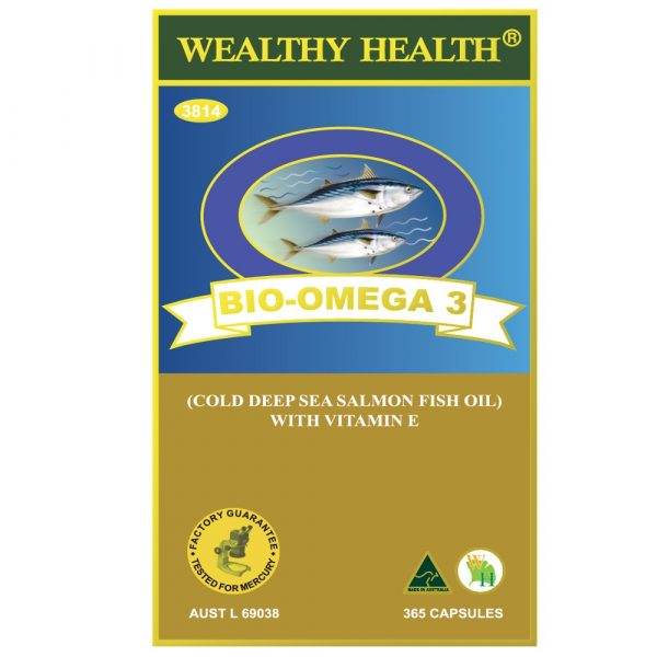 BIO-OMEGA 3 WITH VITAMIN E 365 CAPSULES