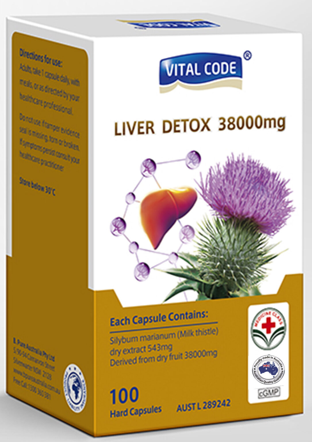Liver Detox 38000mg Maxcare Pharma
