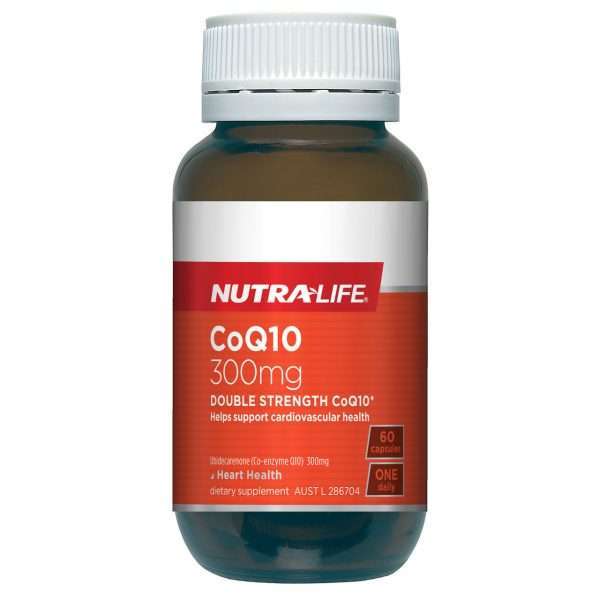 nutra-life-coq10-300mg CoQ10 300mg 30caps - Image 1