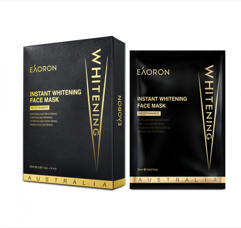 EAORON Instant Whitening Face Mask 5pc Maxcare Pharma