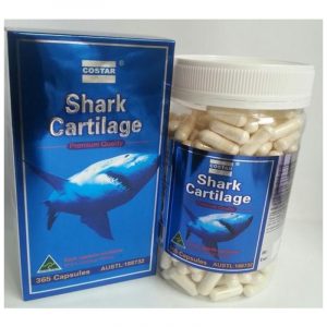 Costar Shark Cartilage 750mg 365 Capsules
