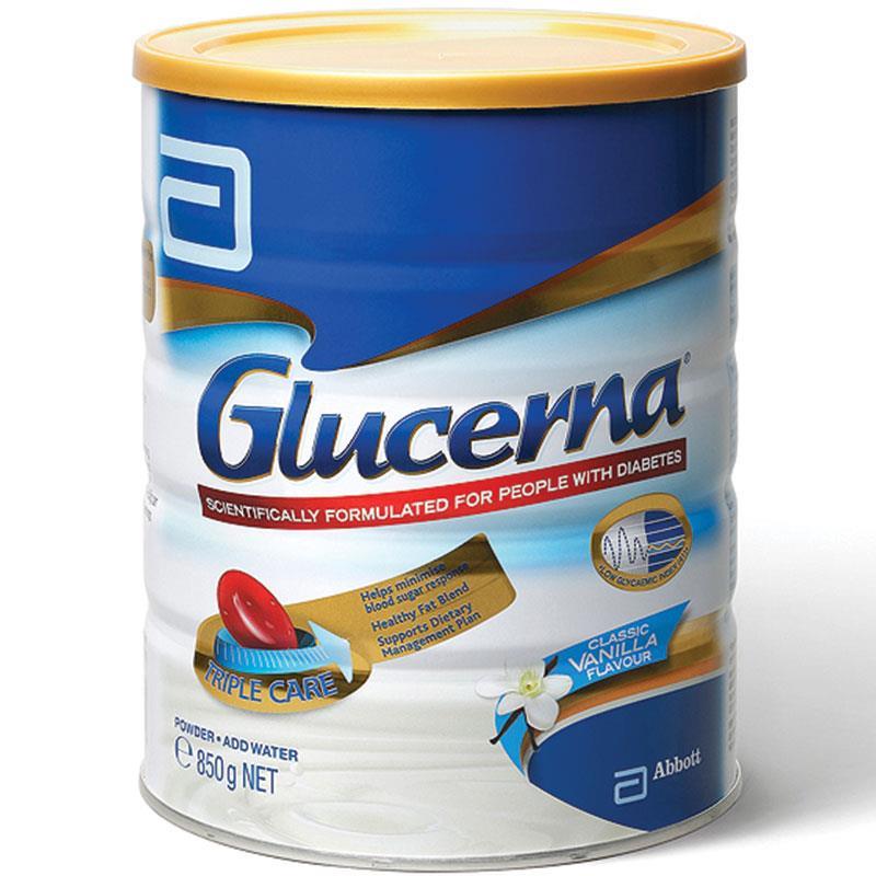 2 Tins Glucerna Triple Care Diabetic Milk Powder Vanilla Flavored 850g EXPRESS 