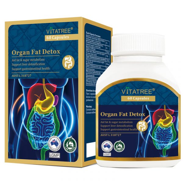 Vitatree Organ Fat Detox 60 Capsules