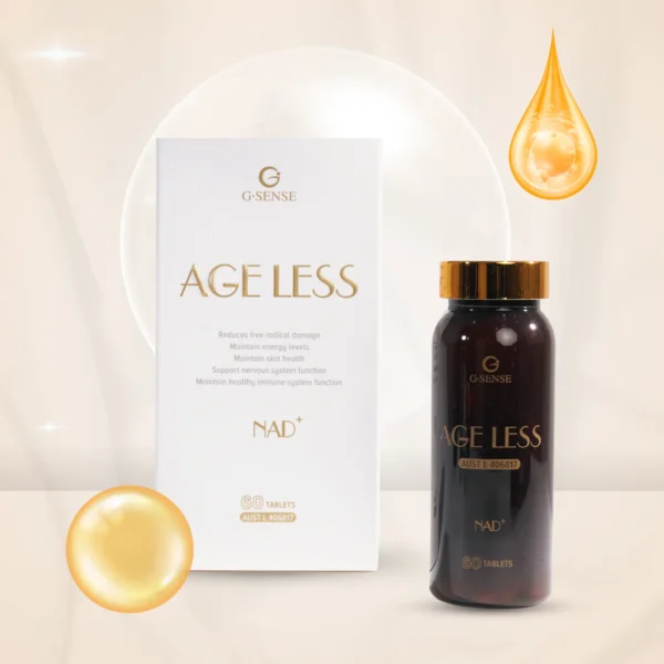 AgeLess_3 G.SENSE - Ageless Nad+ - 60 Tablets - Image 1